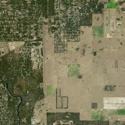 Rainbow Falls Florida Satellite Map