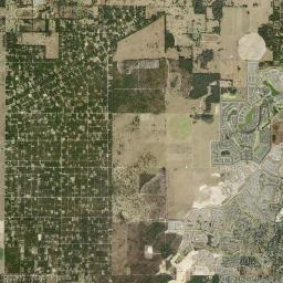 York Florida Satellite Map