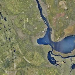 Manhatten Florida Satellite Map