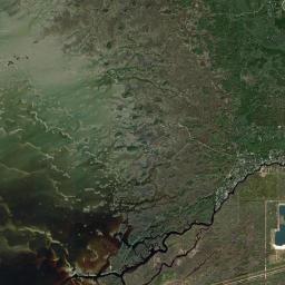 Yankeetown Florida Satellite Map