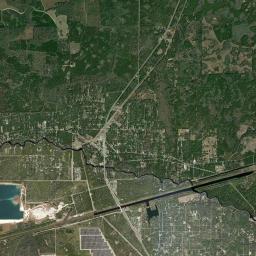 Inglis Florida Satellite Map