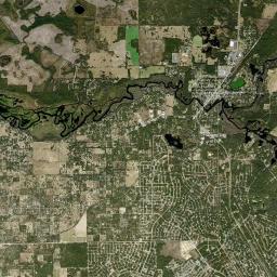 Dunnellon Florida Satellite Map