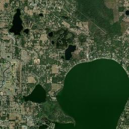 Ocklawaha Florida Satellite Map