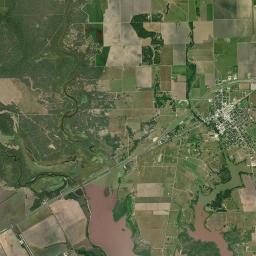 Ganado Satellite Map