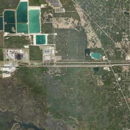 Red Level Florida Satellite Map