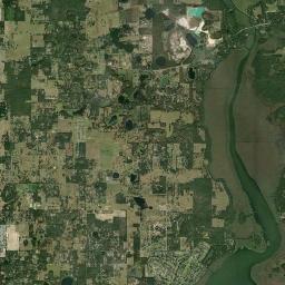 Starkes Ferry Florida Satellite Map