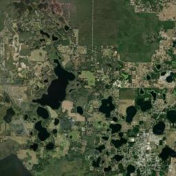 Umatilla Florida Satellite Map