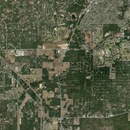 Lecanto Florida Satellite Map