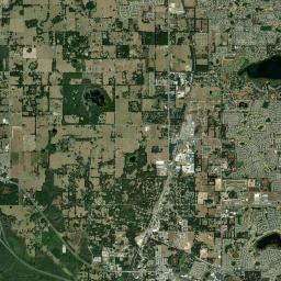 Wildwood Florida Satellite Map