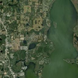 Fruitland Park Florida Satellite Map