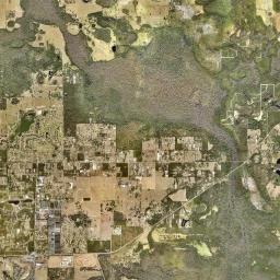 Seminole Springs Florida Satellite Map