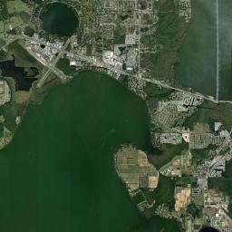 Silver Lake Florida Satellite Map