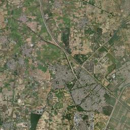 Bawana Satellite Map