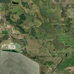 Matagorda County Satellite Map