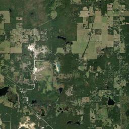 Lake Lindsey Florida Satellite Map