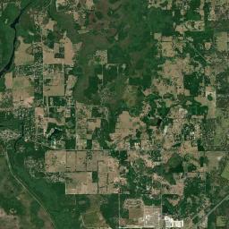 Wahoo Florida Satellite Map