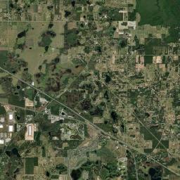 Orange Blossom Florida Satellite Map