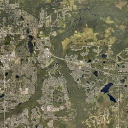 Oviedo Florida Satellite Map