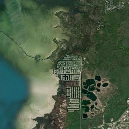 Weekiwachee Gardens Florida Satellite Map