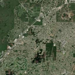 Timber Pines Florida Satellite Map