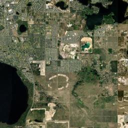 Orange Mountain Florida Satellite Map