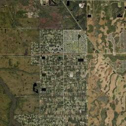 Wedgefield Florida Satellite Map