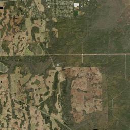 Christmas Florida Satellite Map