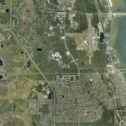 Port Saint John Florida Satellite Map