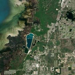 Aripeka Florida Satellite Map