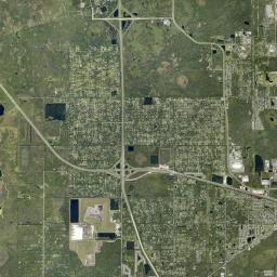 Canaveral Acres Florida Satellite Map