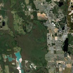 Citrus Ridge Florida Satellite Map