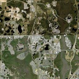 Four Corners Satellite Map