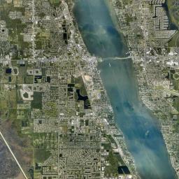Rockledge Florida Satellite Map
