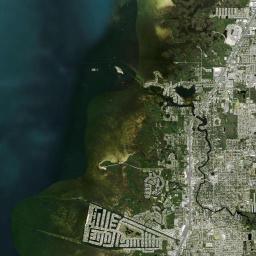 Port Richey Florida Satellite Map