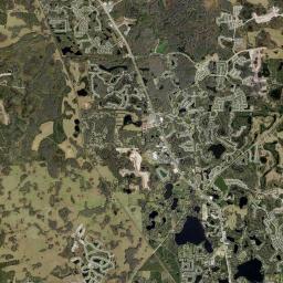 8633 Pleasant Plains Parkway, Land O' Lakes Satellite Map