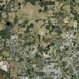 Zephyrhills Florida Satellite Map