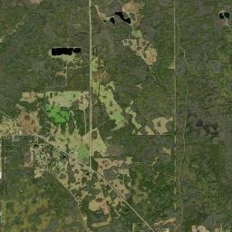 Blue Lake Florida Satellite Map
