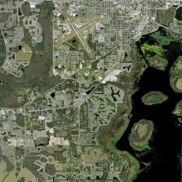 Kissimmee Florida Satellite Map