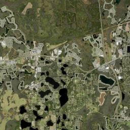 Odessa Florida Satellite Map