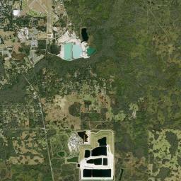 Crystal Springs Florida Satellite Map