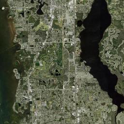 Tarpon Springs Florida Satellite Map