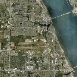 West Eau Gallie Florida Satellite Map