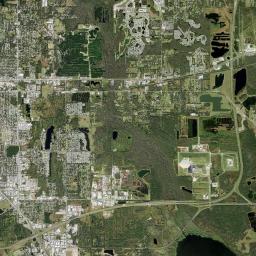 Rawls Park Florida Satellite Map
