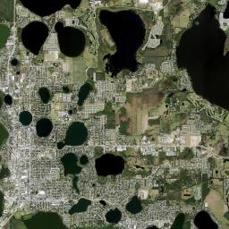 Winter Haven Florida Satellite Map
