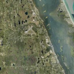 Valkaria Florida Satellite Map