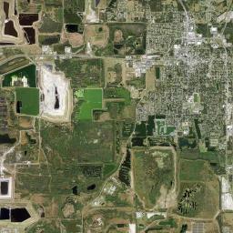 Lyle Corner Florida Satellite Map