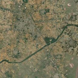 Hodal Satellite Map