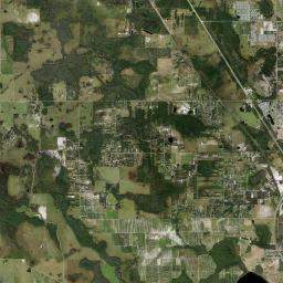 West Frostproof Florida Satellite Map
