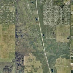 Vero Lake Estates Florida Satellite Map
