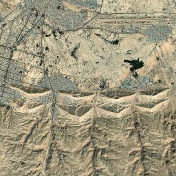 Khour Satellite Map